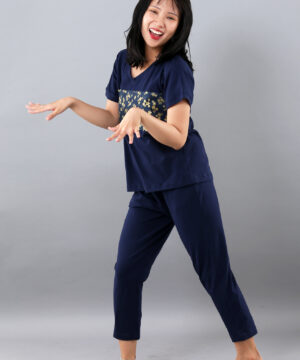 Dap nguc xanh navy dai 4b