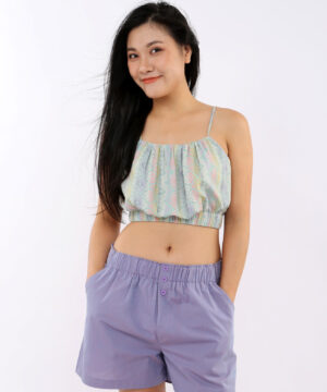 Bo crop top voan tim 3
